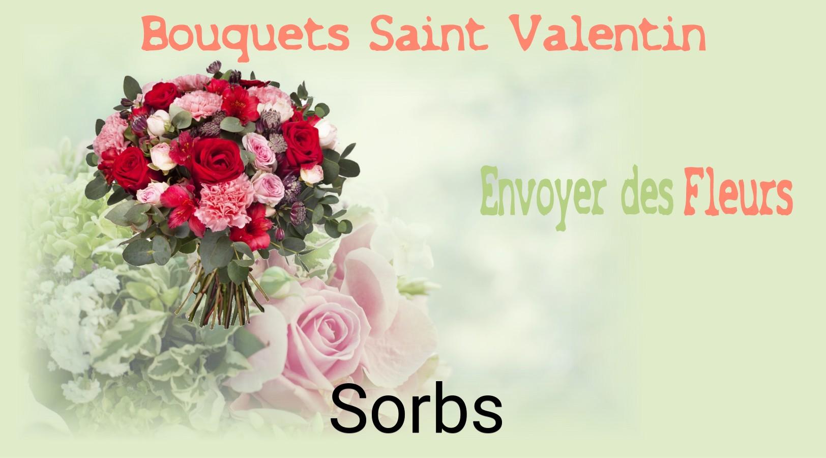 Roses de Saint-Valentin livrées à Sorbs